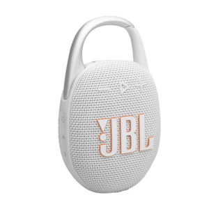 JBL Clip 5 Ultra-portable Waterproof Speaker with AURACAST White