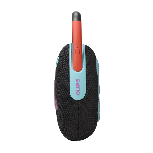 JBL Clip 5 Ultra-portable Waterproof Speaker with AURACAST, Connect Multiple Speakers, Powerful Audio, Dustproof, Wireless Bluetooth Streaming, 12 Hours of Playtime, Black Orange 8 JBL Clip 5 Ultra-portable Waterproof Speaker with AURACAST, Connect Multiple Speakers, Powerful Audio, Dustproof, Wireless Bluetooth Streaming, 12 Hours of Playtime, Black Orange - Image 8