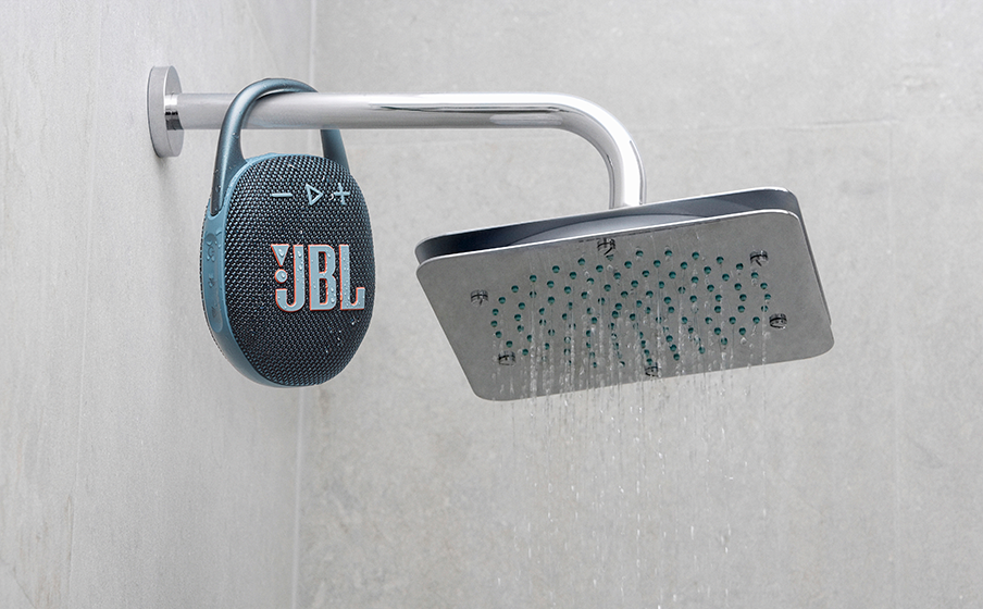 JBL Clip 5 Ultra-portable Waterproof Speaker with AURACAST, Connect Multiple Speakers, Powerful Audio, Dustproof, Wireless Bluetooth Streaming, 12 Hours of Playtime 20 JBL Clip 5 Redesigned carabiner - Image