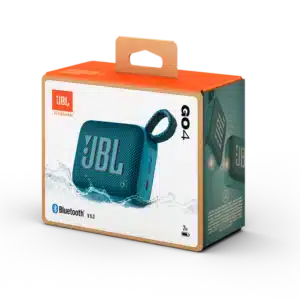 JBL Go 4 Ultra-Portable Waterproof Speaker with AURACAST, Powerful Audio Streaming, 7 Hours Playtime, Blue