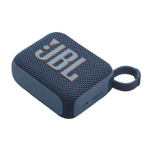 JBL Go 4 Ultra-Portable Waterproof Speaker with AURACAST, Powerful Audio Streaming, 7 Hours Playtime, Blue 5 JBL Go 4 Ultra-Portable Waterproof Speaker with AURACAST, Powerful Audio Streaming, 7 Hours Playtime, Blue - Image 5