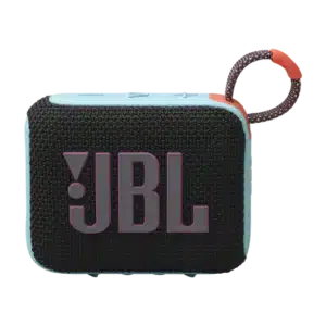 سماعة بلوتوث محمولة JBL Go 4 الأسود البرتقالي – مقاومة للماء والغبار IP67، Auracast، قدرة 4.2 واط، حتى 7 ساعات + ساعتان مع Playtime Boost