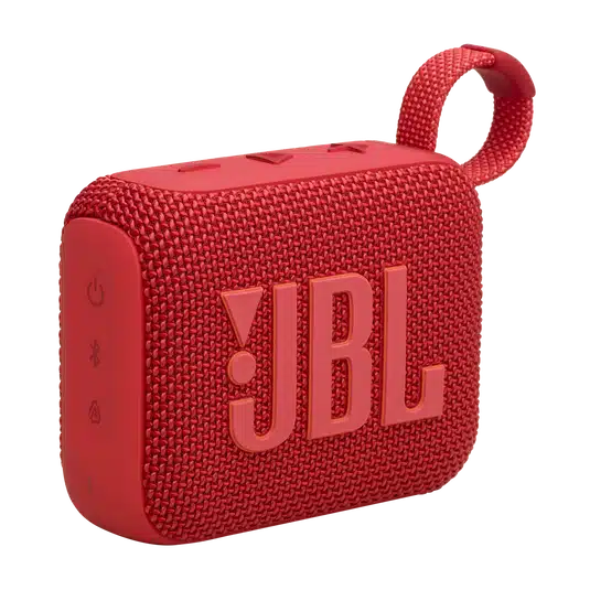 JBL Go 4 Ultra-Portable Waterproof Speaker with AURACAST, Powerful Audio Streaming, 7 Hours Playtime, Red JBL Go 4 Red