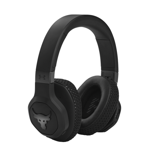 JBL Under Armour Project Rock Over-Ear Wireless Headphones, Premium Sound, Noise Isolation, Durable Build, Long Battery Life, Black - Image 4