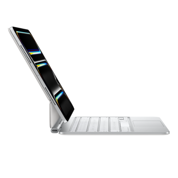 Apple Magic Keyboard for iPad Pro 11‑inch (M4), Arabic Keyboard Layout, White - Image 2