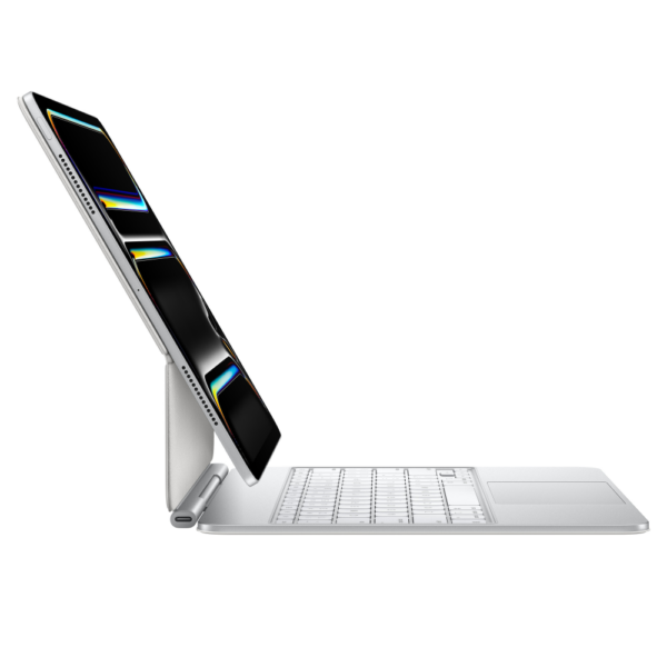 Apple Magic Keyboard for iPad Pro 13‑inch (M4), Arabic Layout, White - Image 2