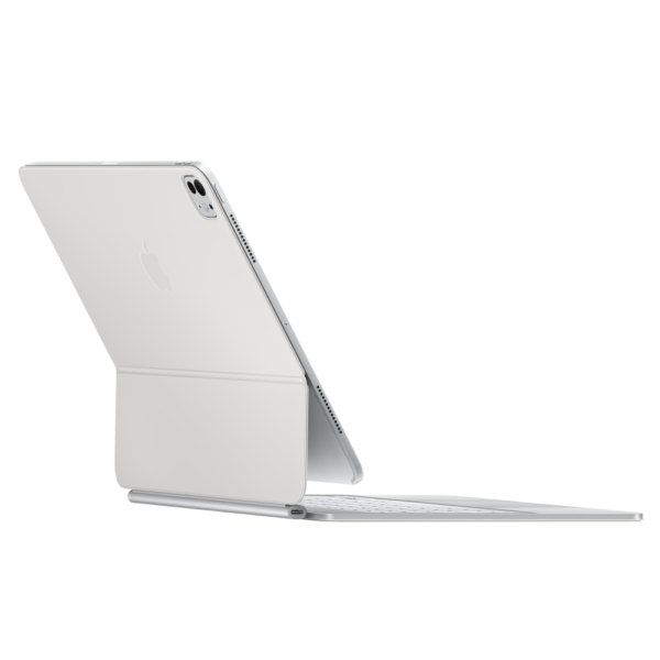 Apple Magic Keyboard for iPad Pro 13‑inch (M4), Arabic Layout, White - Image 3