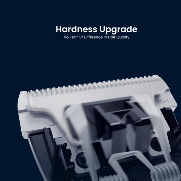 Xiaomi Mijia Cordless Hair Clipper Rechargeable Professional Trimmer for Home & Salon, 90-Min Runtime, Stainless Steel Blades, 5 Guards, Quiet Motor - Image 8