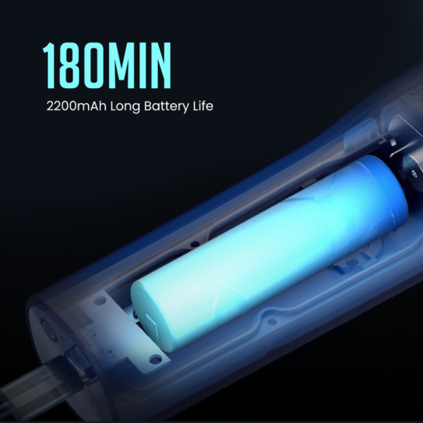 Xiaomi Mijia Cordless Hair Clipper Rechargeable Professional Trimmer for Home & Salon, 90-Min Runtime, Stainless Steel Blades, 5 Guards, Quiet Motor - Image 10