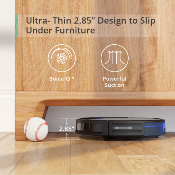 eufy BoostIQ RoboVac 11S, Super-Thin Robot Vacuum Cleaner, Powerful Suction, Quiet, Self-Charging, Cleans Hard Floors to Medium-Pile Carpets - Image 2