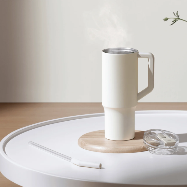 totot 6934177789012 Xiaomi Straw Mug 1L Large Capacity Insulated Mug for Ice-Cold Drinks