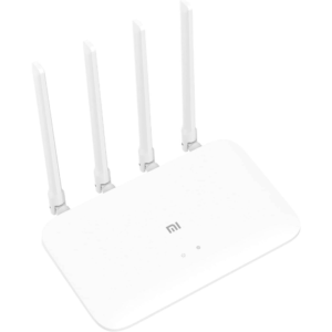 Mi Router 4C High Speed Wireless Router with 300Mbps, 4 Antennas, App Control, and Easy Setup