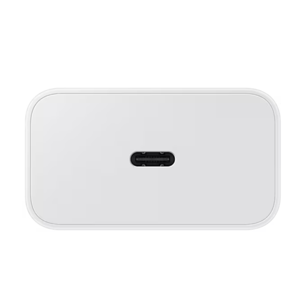 Samsung 25W Power Adapter without Cable Fast Charging for Smartphones and Tablets, White - Image 3