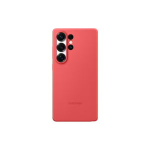 Galaxy S25 Ultra Silicone Case Premium Soft-Touch Finish, Slim Fit, Anti-Slip Grip, Shockproof Protection, Compatible with Samsung Galaxy S25 Ultra Red