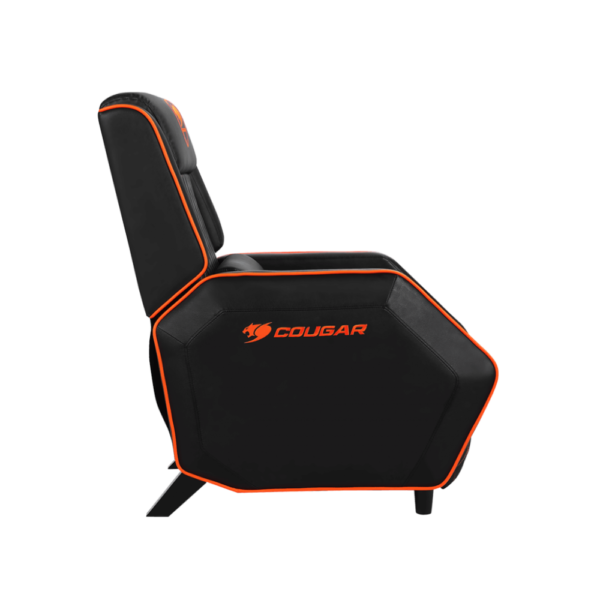 COUGAR CHAIR RANGER S ORG Ergonomic Gaming Chair, Adjustable Lumbar Support, Black & Orange, Premium Comfort for Long Sessions - Image 4