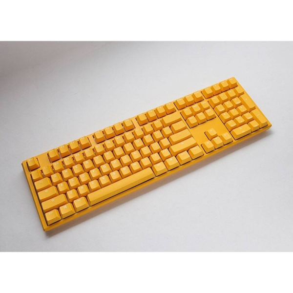 Ducky One 3 Yellow Ducky Fullsize 100% Mechanical Keyboard, Cherry MX Red Switches, US Layout - Image 4