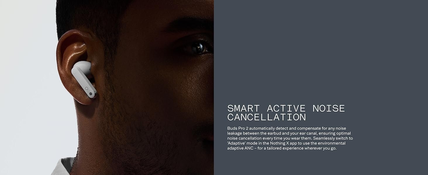 CMF BY NOTHING Buds Pro 2 Wireless Earbuds - ChatGPT Integration, 50dB Hybrid Noise Cancelling, IP55 Waterproof, Orange 17 K