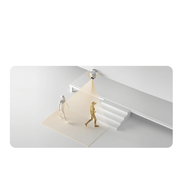 Xiaomi 360° Home Security Camera CW300 2K HD Resolution, AI Motion Detection, Night Vision, Two Way Audio - Image 4