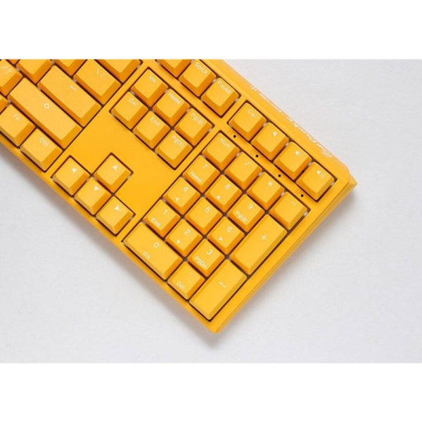 Ducky One 3 Yellow Ducky Fullsize 100% Mechanical Keyboard, Cherry MX Red Switches, US Layout