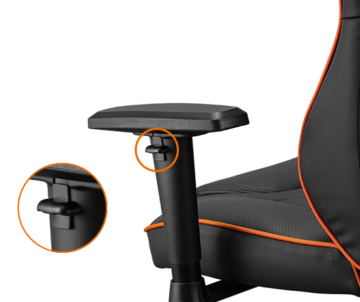 COUGAR CHAIR FUSION BLK Gaming Chair, Ergonomic Design with Adjustable Features, Black 11 fusion s product section 05 2 totot.ae