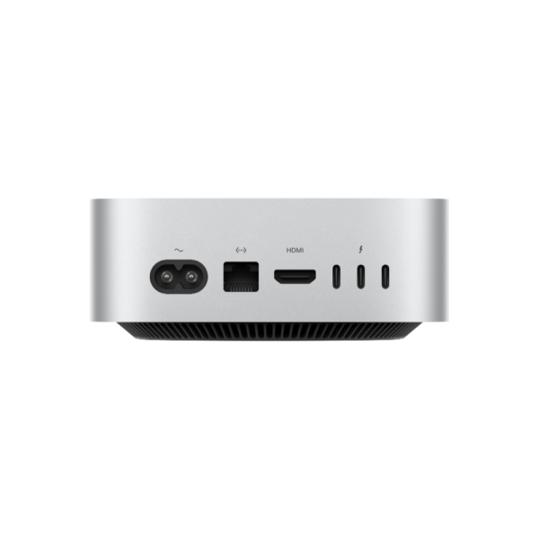 Apple 2024 Mac Mini with M4 Chip, 10-Core CPU & GPU, 24GB Unified Memory, 512GB SSD, Silver - Image 3