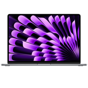 mba15 Apple MacBook Air M3 Chip 15-Inch 8-Core CPU 10-Core GPU 16GB Unified Memory 256GB SSD Storage Space Greyر