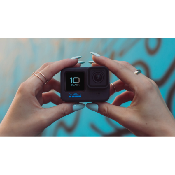 GoPro HERO10 Black Waterproof Action Camera, 5.3K Ultra HD Video, 23MP Photos, Front LCD & Touch Back, Stabilization, Live Streaming, Webcam - Image 8