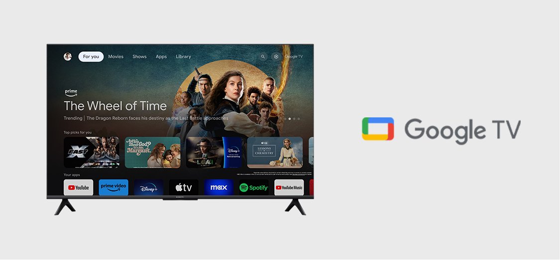 Xiaomi TV A 65" 2025 Google TV - 4K Display, Dolby Audio, DTS-X & DTS Virtual:X, Premium Metal Finish 14 Xiaomi Tv A 50 2025