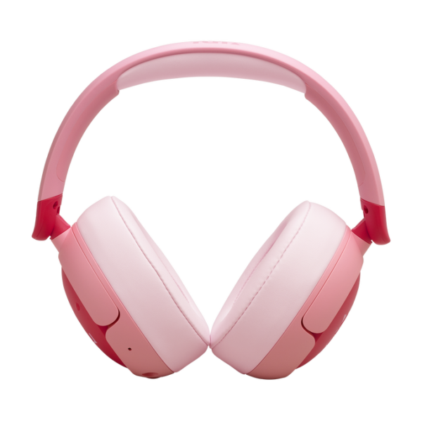 JBL Junior 470 NC Wireless Over-Ear Bluetooth Headphones, Active Noise Cancelling, Safe Sound, 50H Battery, Built-in Mic, Kids-Friendly, Pink - Image 2