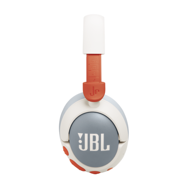 JBL Junior 470 NC Wireless Over-Ear Bluetooth Headphones, Active Noise Cancelling, Safe Sound, 50H Battery, Built-in Mic, Kids-Friendly, White - Image 5