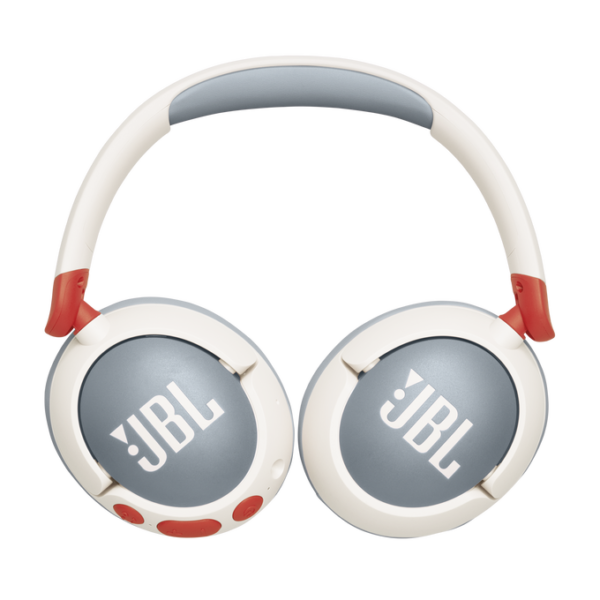 JBL Junior 470 NC Wireless Over-Ear Bluetooth Headphones, Active Noise Cancelling, Safe Sound, 50H Battery, Built-in Mic, Kids-Friendly, White - Image 6