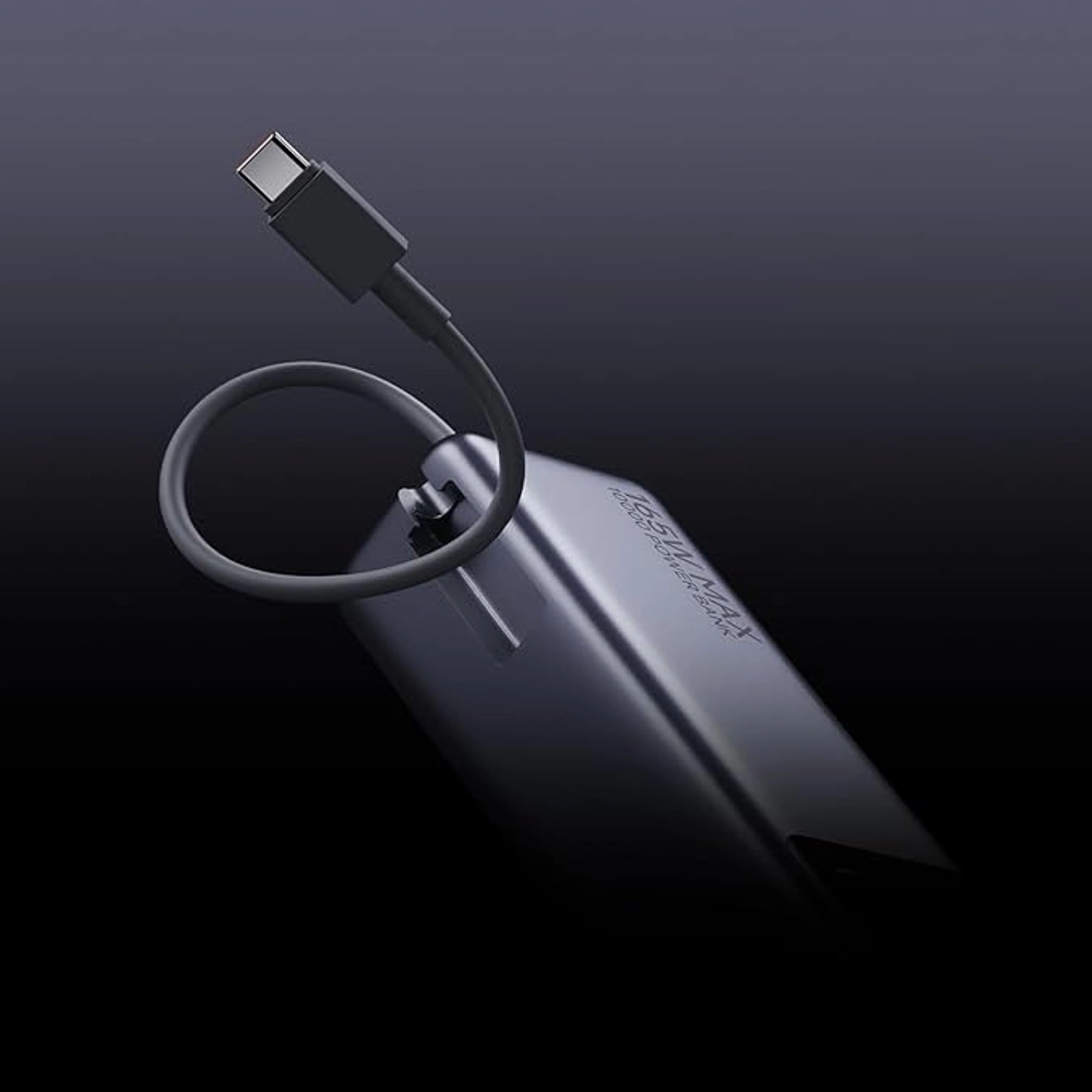 Xiaomi 165W Power Bank 10000mAh with Integrated USB-C Cable 2 Xiaomi 165W Power Bank 10000mAh with Integrated USB-C Cable - Image 2