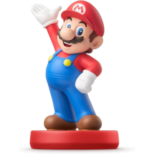Amiibo Mario Super Smash Bros No 01 Classic Nintendo Character Figure for In Game Unlocks Collectible Mario Figurine