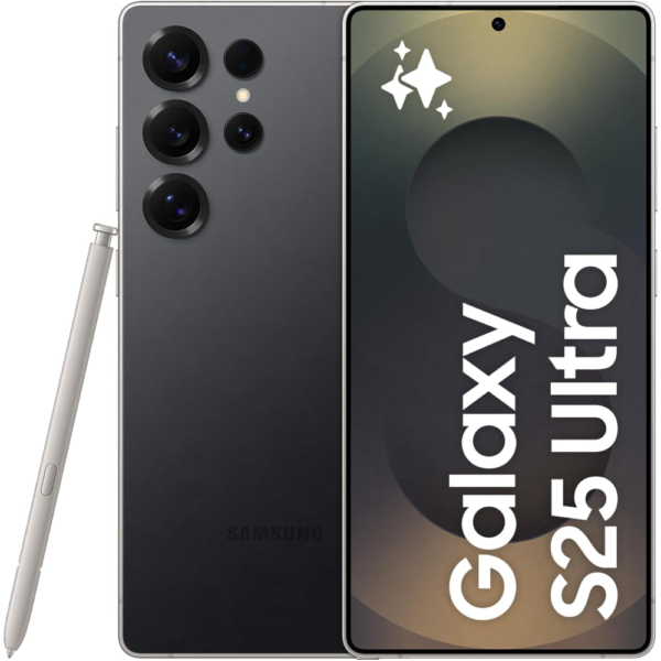 Samsung Galaxy S25 Ultra AI Phone, 512GB/12GB, 200MP Camera, S Pen, Long Battery Life, Android Smartphone, Titanium Black
