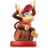 Amiibo Diddy Kong Super Smash Bros No 40 Nintendo Figure for InGame Unlocks Collectibles