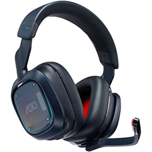 Logitech G Astro A30 LIGHTSPEED Wireless Gaming Headset, 24H Battery, Dolby Atmos, Detachable, Mic Multi-Platform (PC/PS5/Xbox/Switch), Navy/Red