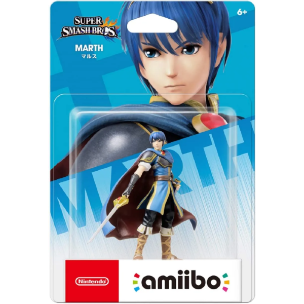 Amiibo Marth Super Smash Bros No 12 Nintendo Figure for In Game Unlocks Collectible Marth Figurine