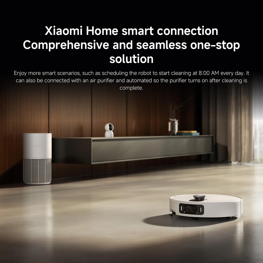 Xiaomi Robot Vacuum 5 Pro, Flagship Smart Robot Vacuum & Mop with 20,000 Pa+ Suction, AI Obstacle Recognition & Omni Self-Cleaning Dock, White 15 Xiaomi Robot Vacuum 5 Pro, Flagship Smart Robot Vacuum & Mop with 20,000 Pa+ Suction, AI Obstacle Recognition & Omni Self-Cleaning Dock, White - Image 15