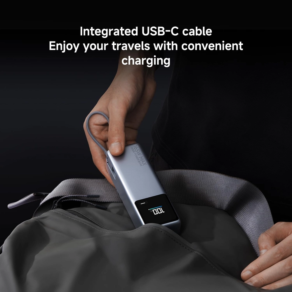 Xiaomi 165W Power Bank 10000mAh with Integrated USB-C Cable 9 Xiaomi 165W Power Bank 10000mAh with Integrated USB-C Cable - Image 9