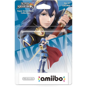 Amiibo Lucina Super Smash Bros No 37 Fire Emblem Character Figure for In Game Unlocks Nintendo