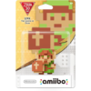 Amiibo Link 8 Bits Super Smash Bros No 56 Retro 8 Bit Nintendo Figure for In Game Unlocks Collectibles