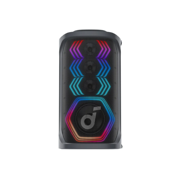 Anker Soundcore Rave 3 Party Speaker, 2 Wireless Microphones, 100W Sound, RGB Lights, Bluetooth, Portable Karaoke Speaker for Parties - Image 4