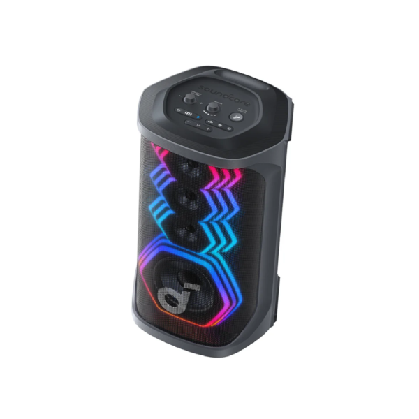 Anker Soundcore Rave 3 Party Speaker, 2 Wireless Microphones, 100W Sound, RGB Lights, Bluetooth, Portable Karaoke Speaker for Parties - Image 2