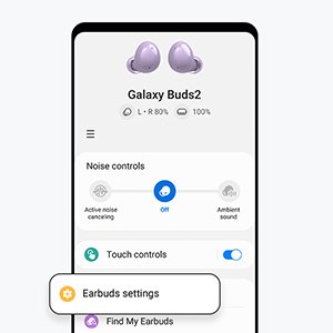 Samsung Galaxy Buds2 Wireless Earbuds with ANC, Custom Sound, Long Battery Life, Graphite 15 Sound customization