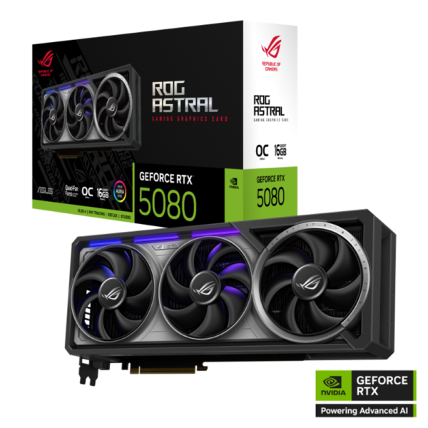ROG Astral GeForce RTX™ 5080 16GB GDDR7 OC Edition