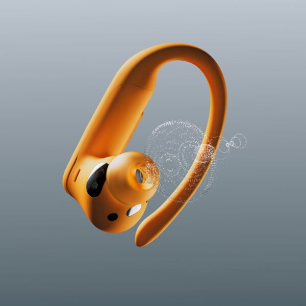 Beats Powerbeats Pro 2, True Wireless Earbuds, High-Performance, Secure Fit, Sweat & Water-Resistant, Electric Orange - Image 6