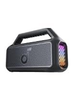 Soundcore Boom 3i 50W Portable Outdoor Speaker - IP68 Waterproof, Saltwater-Resistant, Floating Playback, BassUp 2.0, Black 38 soundcore boom3i