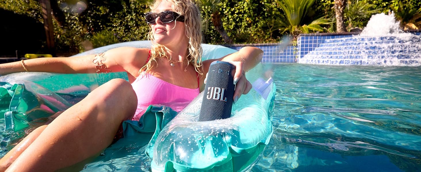 JBL Grip Compact Bluetooth Speaker with Ambient Light, IP68 Waterproof & Drop-Proof Design, Up to 14H Playtime 15 Grip water