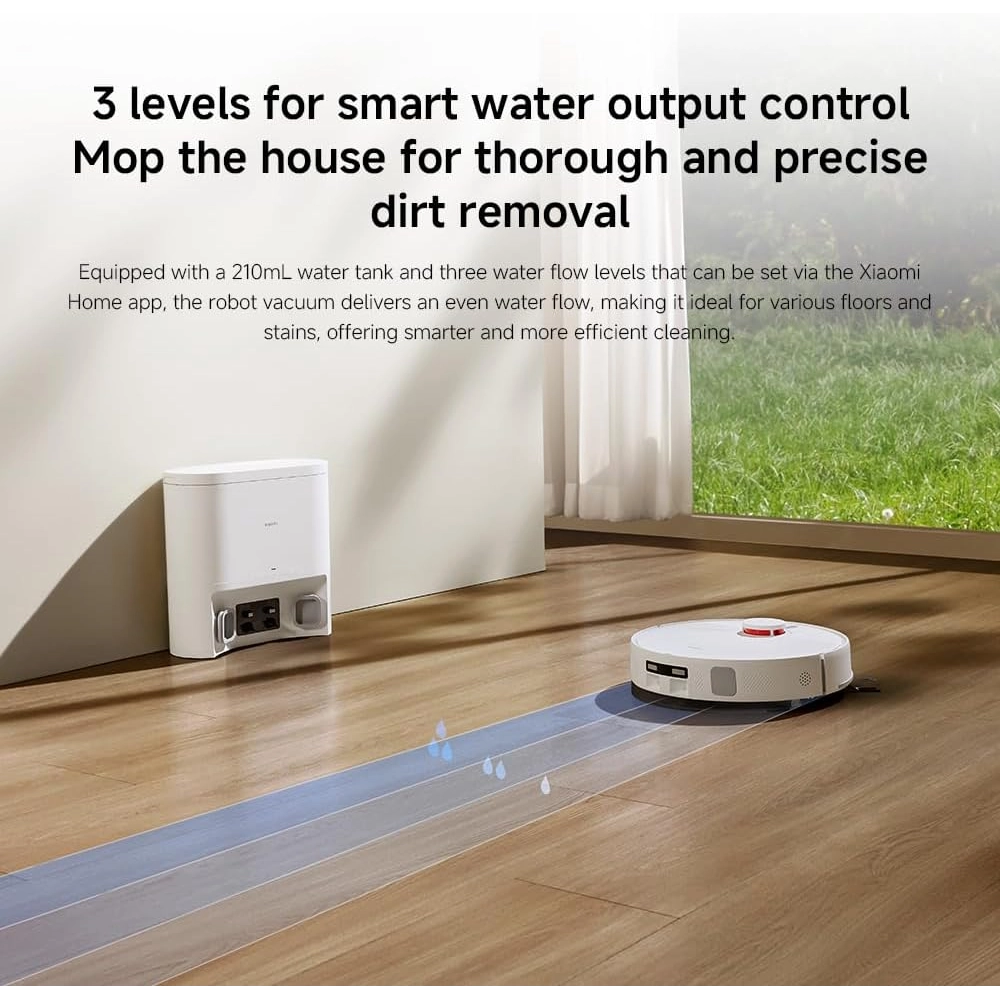 Xiaomi Robot Vacuum H40 – Smart 2-in-1 Vacuum and Mop with Powerful Suction, Auto Docking, and Intelligent Room Mapping for Deep Home Cleaning 3 Xiaomi Robot Vacuum H40 – Smart 2-in-1 Vacuum and Mop with Powerful Suction, Auto Docking, and Intelligent Room Mapping for Deep Home Cleaning - Image 3