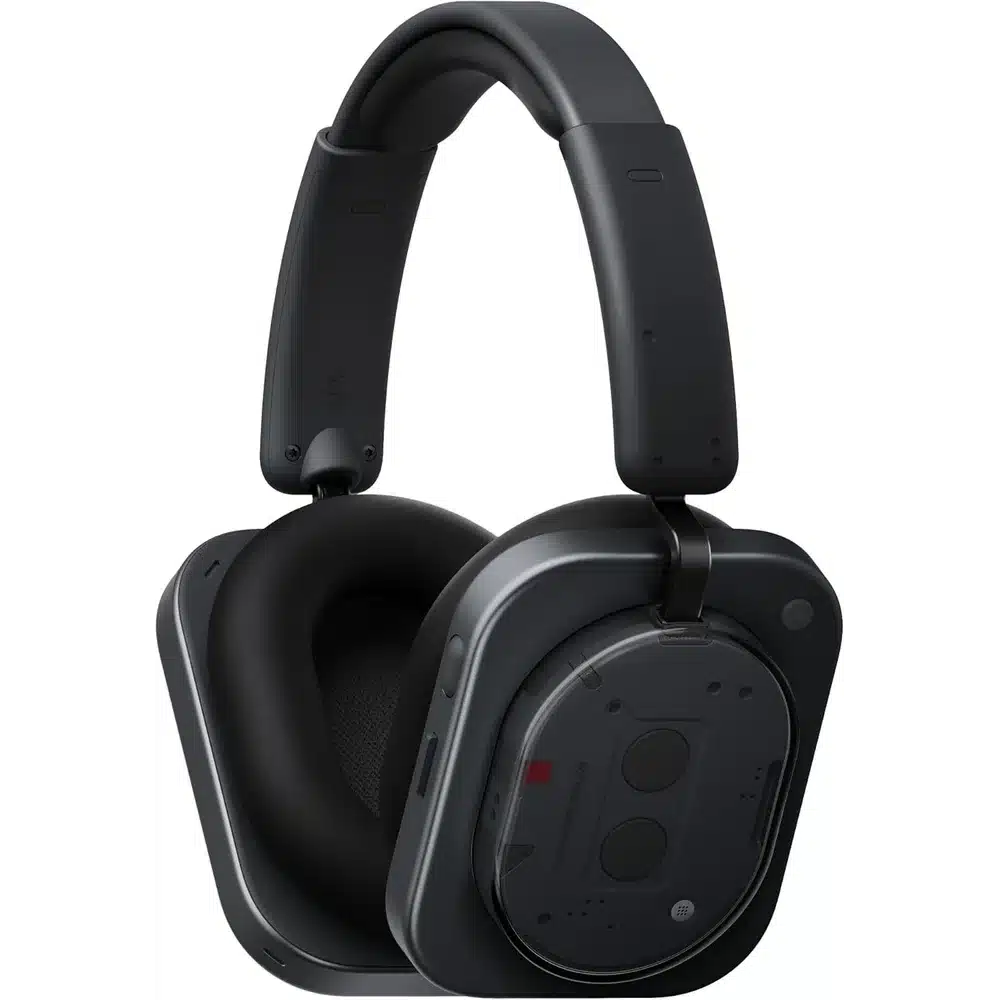 Buy CMF Nothing Headphone 1 - Hybrid Active Noise Cancelling, Wireless Over-Ear, 80Hrs Playtime, Hi-Res Audio, KEF-Tuned, Spatial Sound, Black 1 CMF Nothing Headphone 1 - Hybrid Active Noise Cancelling, Wireless Over-Ear, 80Hrs Playtime, Hi-Res Audio, KEF-Tuned, Spatial Sound, Black